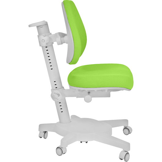 Комплект QP-PARTU 214527 Anatomica Premium Granda Plus парта + кресло + тумба + надстройка + органайзер белый/серый с зеленым креслом Armata Duos, изображение 18