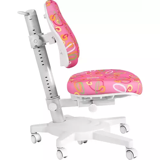 Детское кресло QP-PARTU 215324 Anatomica Armata с подлокотниками розовый с цветными кольцами, изображение 2