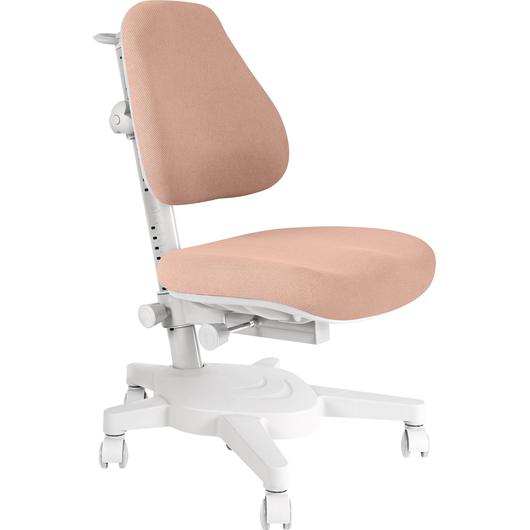 Комплект QP-PARTU 214533 Anatomica Premium Granda Plus парта + кресло + тумба + надстройка + органайзер белый/розовый со светло розовым креслом Armata, изображение 14