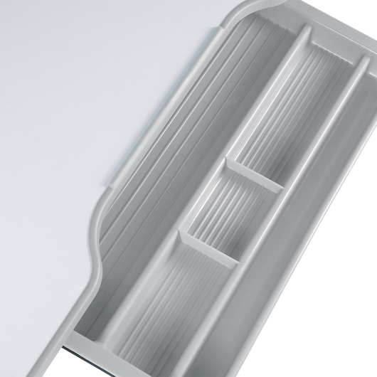 Комплект QP-PARTU 210468 Anatomica Legare парта + стул + надстройка + выдвижной ящик белый/серый, изображение 6