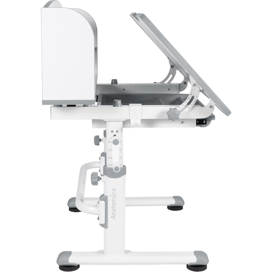 Комплект QP-PARTU 210468 Anatomica Legare парта + стул + надстройка + выдвижной ящик белый/серый, изображение 5