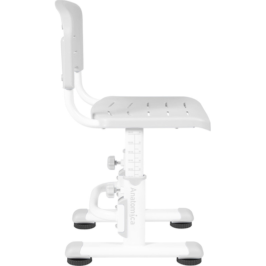 Комплект QP-PARTU 210468 Anatomica Legare парта + стул + надстройка + выдвижной ящик белый/серый, изображение 11