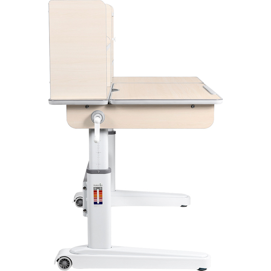 Комплект QP-PARTU 214546 Anatomica Premium Granda Plus парта + кресло + тумба + надстройка + органайзер клен/серый с серым креслом Armata Duos, изображение 6