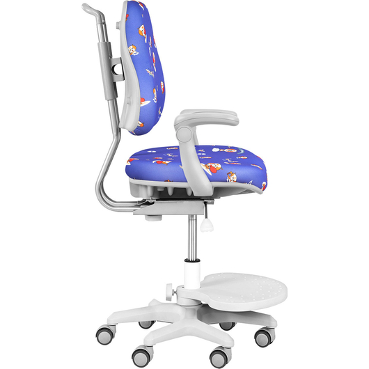 Детское кресло QP-PARTU 211186 Anatomica Ragenta с подлокотниками синий с роботами, изображение 3