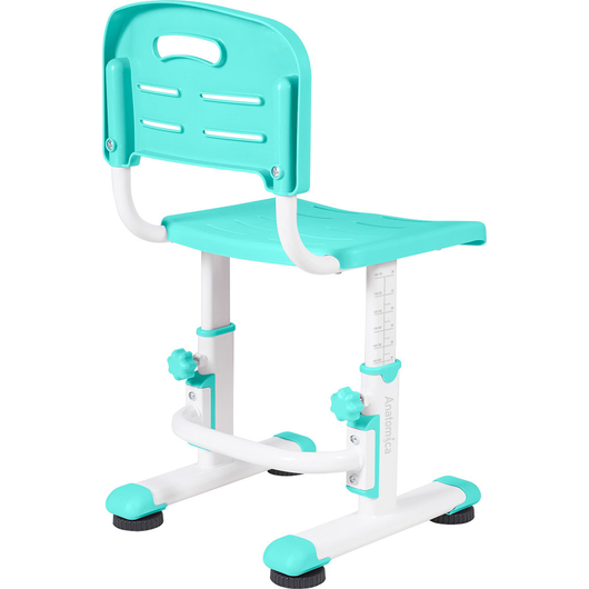 Комплект QP-PARTU 210660 Anatomica Punto парта + стул + выдвижной ящик белый/зеленый, изображение 10