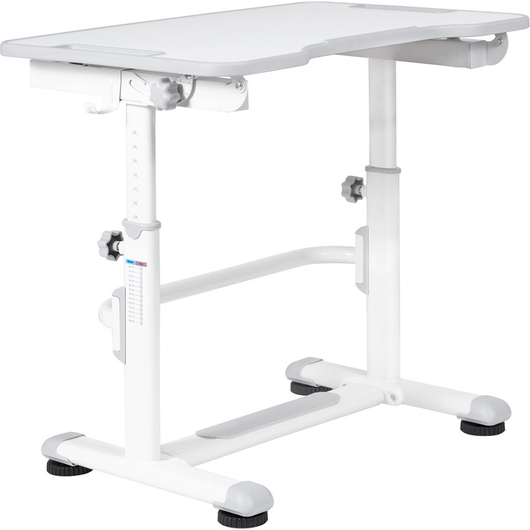 Комплект QP-PARTU 210677 Anatomica Punto Lite парта + стул белый/серый, изображение 3