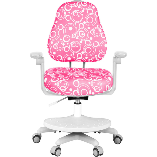 Детское кресло QP-PARTU 211183 Anatomica Ragenta с подлокотниками розовый с мыльными пузырями, изображение 2