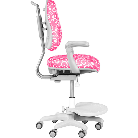 Детское кресло QP-PARTU 211183 Anatomica Ragenta с подлокотниками розовый с мыльными пузырями, изображение 3