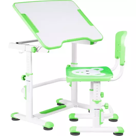 Комплект QP-PARTU 210675 Anatomica Punto Lite парта + стул белый/зеленый, изображение 6