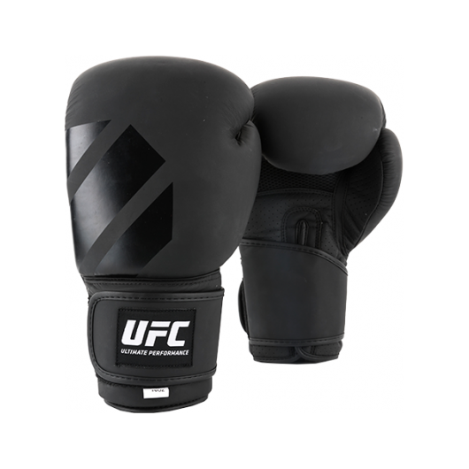 Тренировочные перчатки для бокса UFC Tonal Boxing,16 унций,черный