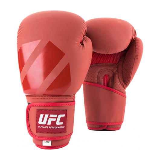 Тренировочные перчатки для бокса UFC Tonal Boxing,16 унций,красный
