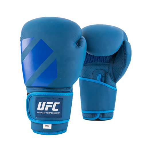 Тренировочные перчатки для бокса UFC Tonal Boxing,12 унций,синий