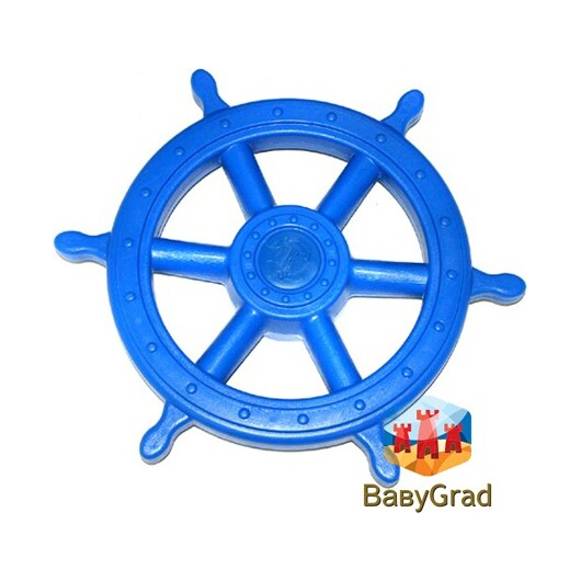 Детский пластиковый штурвал BABYGRAD 54 см