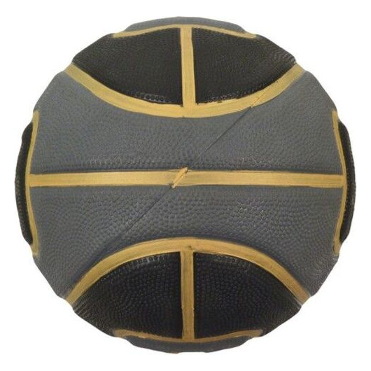 Мяч баскетбольный AND1 STREET JAM (black/grey/gold), изображение 4