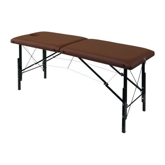 Складной деревянный массажный стол HELIOX WhN185 185 х 62 см, изображение 2