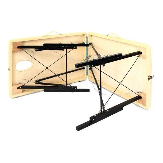 Складной деревянный массажный стол HELIOX WhN185 185 х 62 см, изображение 3