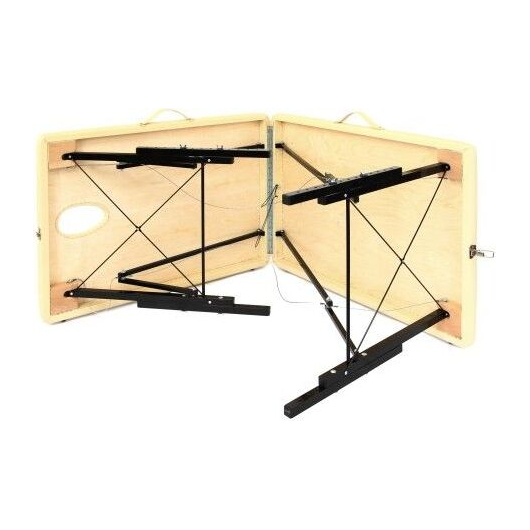 Складной деревянный массажный стол с изменением высоты HELIOX WhN190 190 х 70 см, изображение 2