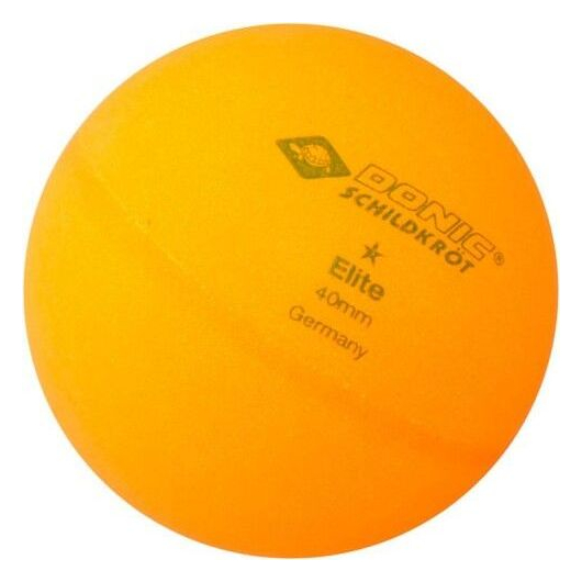 Мячики для настольного тенниса DONIC ELITE 1, 6 шт, оранжевый, изображение 2
