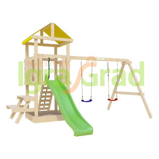 Детская площадка IGRAGRAD КРАФТИК со столиком, изображение 3