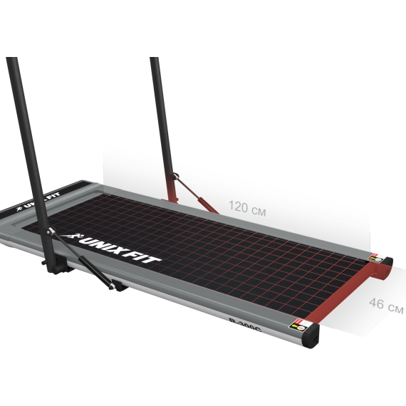 Беговая дорожка unixfit r-300c grey %Future_395 (фото 7)