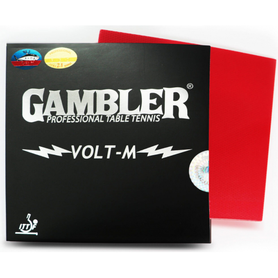 Накладка для ракетки gambler volt m 2.1mm red %Future_395 (фото 1)