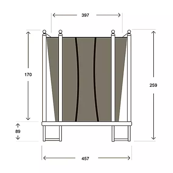 Батут hasttings classic green 15ft (4.6 м) %Future_395 (фото 10)