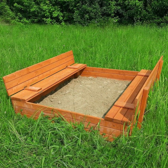 Песочница с крышкой russ sport ладошки %Future_395 (фото 4)