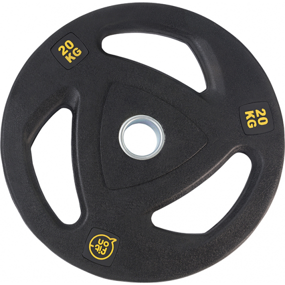 Диск обрезиненный fiton bt-001-20 черный, 20 кг %Future_395 (фото 1)