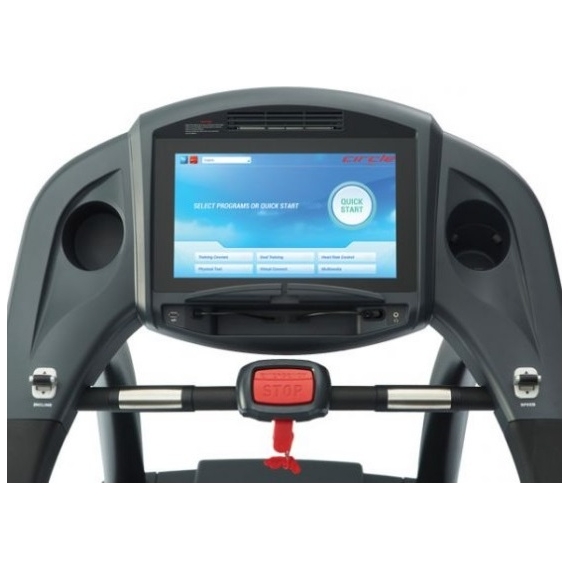 Беговая дорожка circle fitness m7l e plus черный, консоль 2.0 %Future_395 (фото 3)