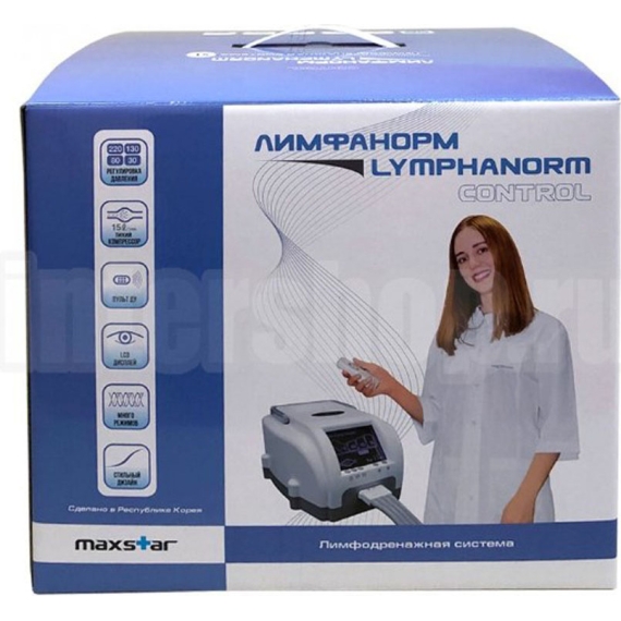 Аппарат для прессотерапии и лимфодренажа lymphanorm control + 2 манжеты нога l %Future_395 (фото 4)