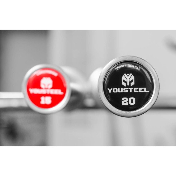 Гриф yousteel competition, 20 кг, мужской %Future_395 (фото 9)