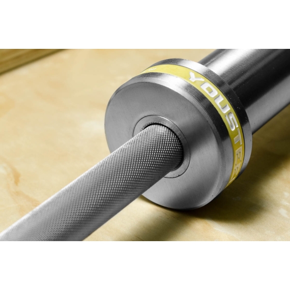Гриф yousteel олимпийский тяжелоатлетический, 15 кг, женский %Future_395 (фото 3)