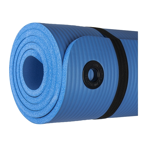 Коврик для йоги и фитнеса sundays fitness ir97506 голубой %Future_395 (фото 2)