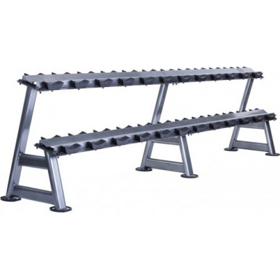 Стойка для гантелей fitnes sport 2-х ярусная на 10 пар dr-08 %Future_395 (фото 1)