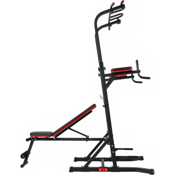 Турник-пресс-брусья со скамьей unix fit power tower 150p %Future_395 (фото 6)