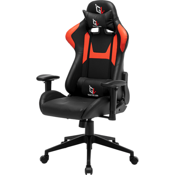 Кресло компьютерное игровое gamelab penta, red %Future_395 (фото 3)