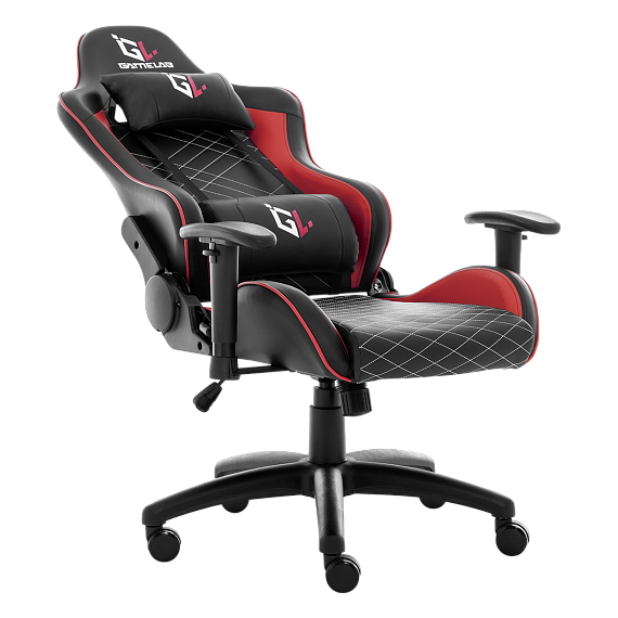 Кресло компьютерное игровое gamelab paladin, red %Future_395 (фото 8)