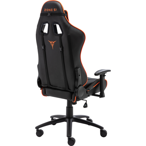 Кресло компьютерное игровое zone 51 gravity black-orange %Future_395 (фото 3)