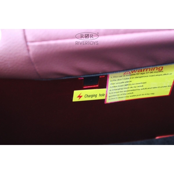 Детский электромобиль rivertoys mercedes-benz g65 red %Future_395 (фото 18)