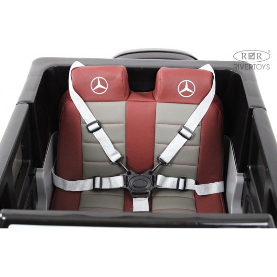Детский электромобиль rivertoys mercedes-benz eqg gray %Future_395 (фото 7)