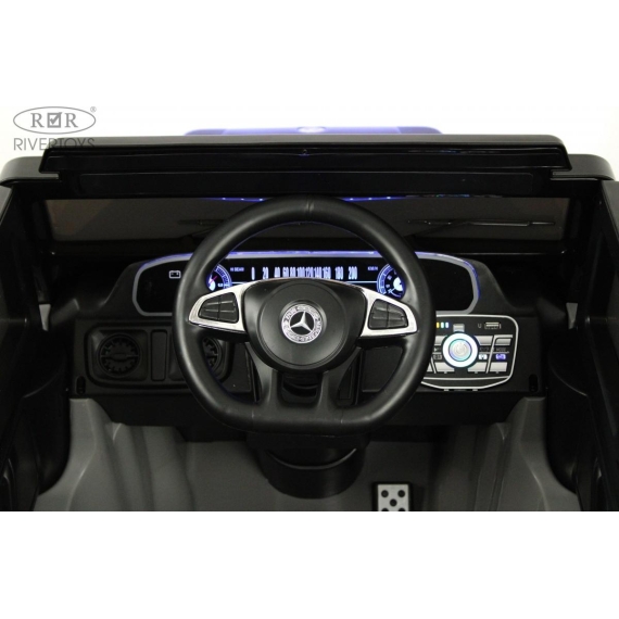 Детский электромобиль rivertoys mercedes-benz eqg gray %Future_395 (фото 15)