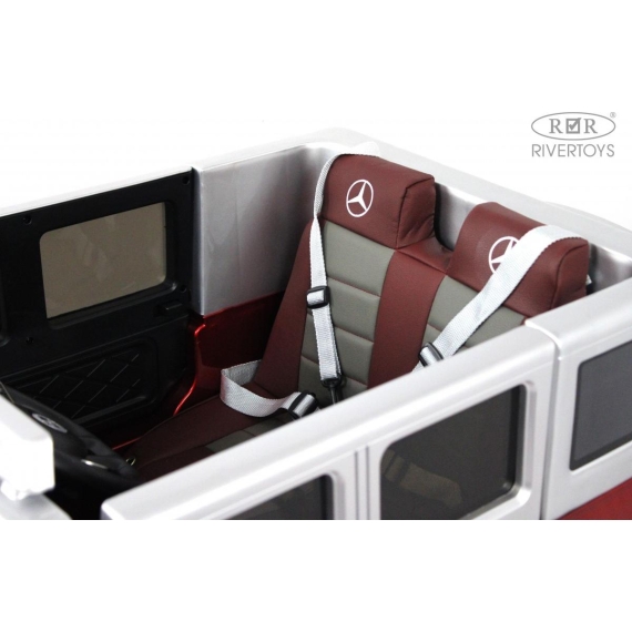 Детский электромобиль rivertoys mercedes-benz eqg red %Future_395 (фото 14)