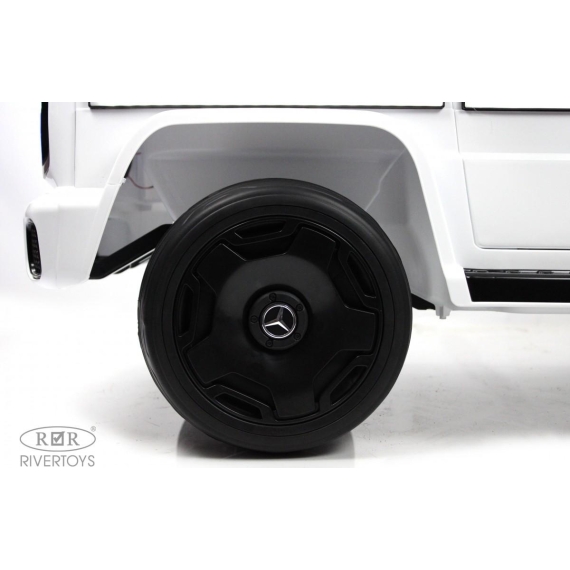 Детский электромобиль rivertoys mercedes-benz eqg white %Future_395 (фото 13)