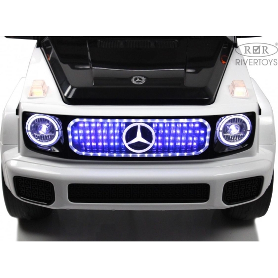 Детский электромобиль rivertoys mercedes-benz eqg white %Future_395 (фото 15)