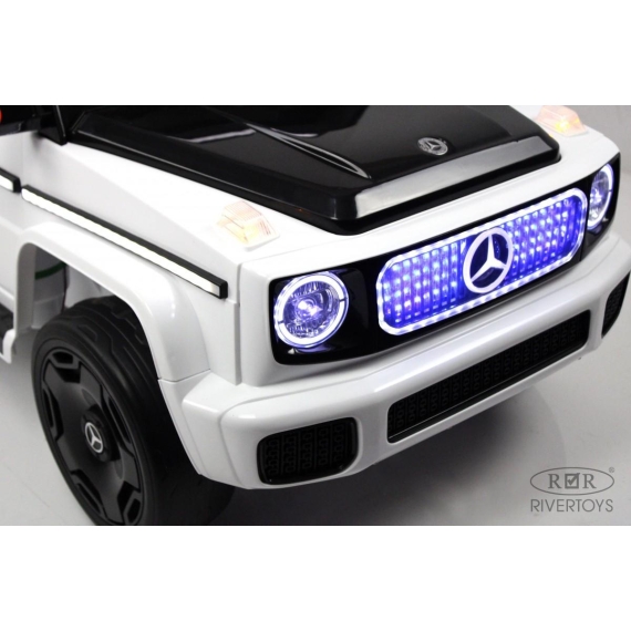 Детский электромобиль rivertoys mercedes-benz eqg white %Future_395 (фото 16)