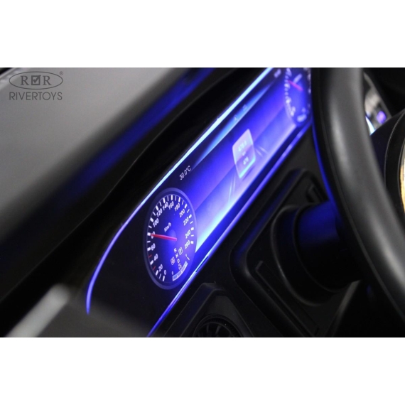 Детский электромобиль rivertoys mercedes-benz g500 black %Future_395 (фото 10)
