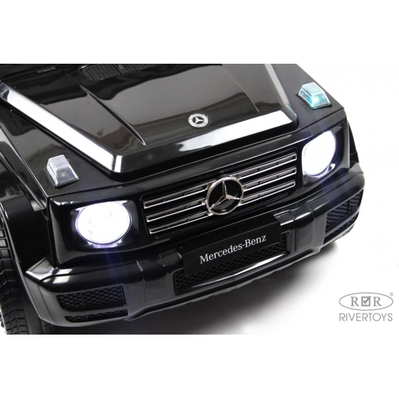 Детский электромобиль rivertoys mercedes-benz g500 black %Future_395 (фото 5)