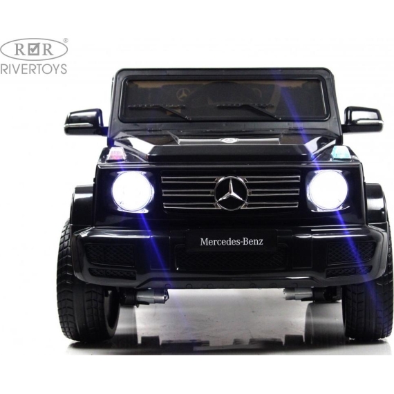 Детский электромобиль rivertoys mercedes-benz g500 black %Future_395 (фото 4)