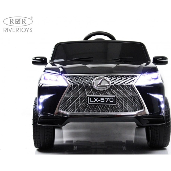 Детский электромобиль rivertoys lexus 570 black %Future_395 (фото 12)