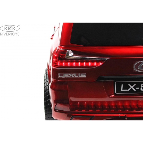 Детский электромобиль rivertoys lexus 570 red %Future_395 (фото 10)